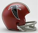 Atlanta Falcons 1966-69 2-Bar Throwback Replica Mini Helmet