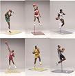 McFarlane Toys NBA Legends Series 3 Action Figure Set of 6