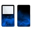 Dark Sapphire Crystal Design Skin Decal Sticker for Apple iPod video 30GB/ 60GB/ 80GB Player