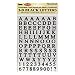 Pioneer Acid Free Self-Adhesive 3-D Letters Black