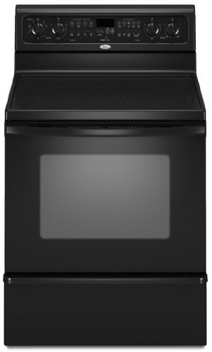 Whirlpool : GFE471LVB 30in Freestanding Electric Range Black