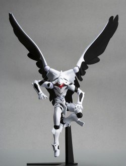 Cover image : Revoltech: Neon Genesis Evangelion - Eva Mass-Production Version with Wings Action Figure