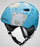 Kid's Giro Slingshot Ski and Snowboard Helmet - Polar Puffs