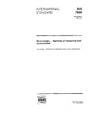ISO 7860:1995, Motorcycles - Methods of measuring fuel consumption