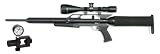 AirForce Condor Air Rifle - .177 Caliber 1450 FPS w/4-16x50 Scope, 1 High Rings & Scuba Refill Clam