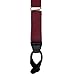 CTM Men's Elastic Button End Suspenders, Black