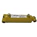 Prince Fortress Double-Acting Welded Hydraulic Cylinder, Crosstube Mounting, Yellow, PTFE Cushion, UNF