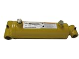 Prince SAE-64032 Double-Acting Welded Hydraulic Cylinder, Crosstube Mounting, Chrome Finish, PTFE, 4" Bore, 32" Stroke, 2" Rod Diameter, 7/8"-14 Thread, #10 SAE Port