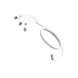Composite AV Cable For iPhone 1st Gen (NOT for iPhone 3G) or iPod Nano 3rd Generation and iPod Touch