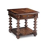 IMAGE OF Bernhardt Furniture 574-121 Dallas End Table, Warm brown