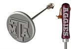 Texas A & M Branding Iron Grill Accessory