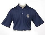 Nike 2008 PGA Championship Tiger Woods Collection Dri-Fit Drop Needle Polo - Pro Blue