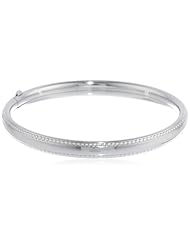 Sterling Silver Childrens Hinged Bangle Bracelet