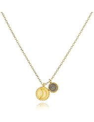Satya Jewelry Gold Plate Celestial Twilight Necklace