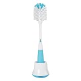 OXO Tot Bottle Brush with Teat Cleaner and Stand (Aqua)