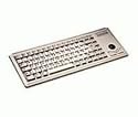 Cherry G84-4400 PRBDE Tastatur, schwarz, 2xPS/ 2 mit integriertem Tragball