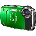 Fujifilm FinePix XP30 14 MP Waterproof Digital Camera with Fujinon 5x Optical Zoom Lens and GPS Geo-Tagging Function (Green)