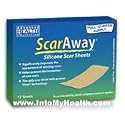 ScarAway Professional Grade Self Adhesive Silicone Scar Sheets -Full 12 Week Supply - 12 3