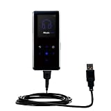 Classic Straight USB Cable for the Samsung Yepp K3 with Power Hot Sync and Charge capabilities - Gomadic Brand w/ TipExchange Technology