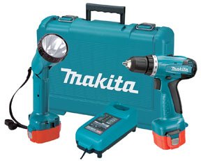 Makita 6213DWBLE 3/8-Inch 12 Volt Drill/Driver Kit with Flashlight