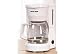 Black & Decker DCM600W 5-Cup Drip Coffeemaker with Glass Carafe, White