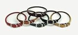 Coastal Pet Products Oak Tanned Tan Leather Round Collar for Dogs - B0002AROZ2