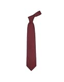 Versace - Versace Black & Red Houndstooth Woven Silk Tie