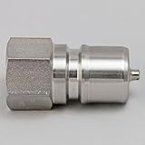 SUS製 バルブ式中圧用プラグカプラー KS-3P-SUS