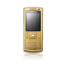 Samsung U800 Soul (3MP Kamera, Bluetooth, MP3-Player) gold Handy