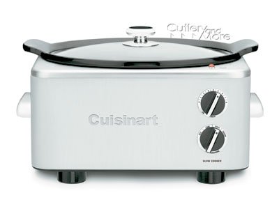 Cuisinart PSC-650 6.5 Quart Programmable Slow Cooker - Brushed Stainless Steel