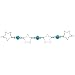 Zircon Blue Gem Hollow Star Belly Chain