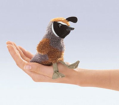 Childrens Toyshop  Toys : Quail Finger Puppet