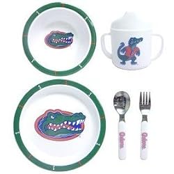Florida Gators NCAA Children's 5 Piece Dinner Set by Duck House