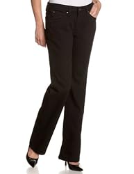Wrangler Women's Aura Average Rise Stretch Denim with Embroidered Pocket