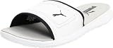 Puma Men's Bolt Slide Sandal,White/New Navy,12 D US