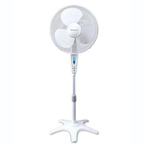 Kaz Inc Honeywell HS-1665 Floor Fan 406.40 Mm Diameter 5 Speed Adjustable Height Quiet