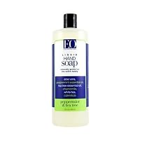 EO Hand Soap, Refill Size, Peppermint & Tea Tree, 32-Ounce Bottles (Pack of 2)
From EO
