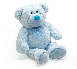 31P cnt9%2BYL Large Adorable Blue Plush/Stuffed Teddy Bear Great Toy