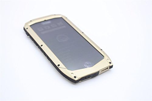 New Lamborghini design iPhone 6 6s Aluminum Ultra Thin Waterproof Snow-proof Shockproof and Dirt-poof case (Gold)
