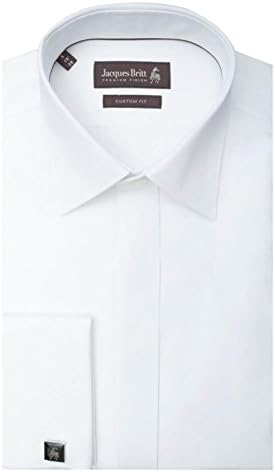 Jacques Britt White Dress Shirt (960275-01)-45E