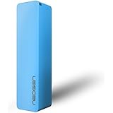 Soltech NeoGen STS-EX2600 2600mAh Ultra-Compact Portable Charger External Battery Power Bank Pack for S3/S4/Note 2/Note 3, Portable Charger, USB Battery, Rechargeable Battery Backup - Retail Packaging (Apple Adapters - 30 pin and Lightning, NOT Included) (Blue)
