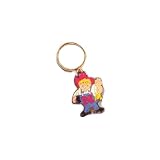 University of Nebraska Lincoln UNL Cornhuskers- Keychain - Metal Herbie Husker Mascot