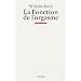La Fonction de l'orgasme