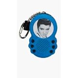 Limited Edition Blue Suede Elvis Presley Talking Keychain