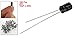 Saim 10uF 25V 105 Celsius Aluminum Electrolytic Radial Lead Type Premium Capacitors 100Pcs