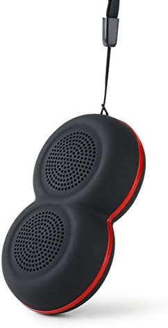 Ptatoms Wireless Bluetooth 3.0 Support Remote Camera Only 2.1 oz 3.5" Length Mini Portable Waterproof Speaker for Outdoor / Shower / Fitness - Black