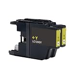 2 Yellow Compatible Brother LC1240Y / LC1220Y Printer Ink Cartridge for Brother DCP-J525W, DCP-J725DW, DCP-J925DW, MFC-J430W, MFC-J625DW , MFC-J6510DW, MFC-J6710D, MFC-J6710DW, MFC-J6910DW, MFC-J825DW