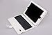 Poetic KeyBook Bluetooth Keyboard and Leather Book Style Case for iPad 3 / iPad 2/ iPad 1 White