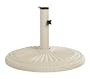 ACE Hardware-PARK BENCHESINNOVA 28540DS "LIVING ACCENTS" FLUTED ROUND UMBRELLA BASE 18"
