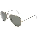 Ray-Ban Mens RB3025 Large Polarized Aviator Su
